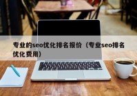 专业的seo优化排名报价（专业seo排名优化费用）