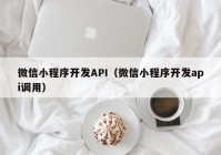 微信小程序开发API（微信小程序开发api调用）